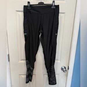 Pelagic Black Leggings with UPF Protection